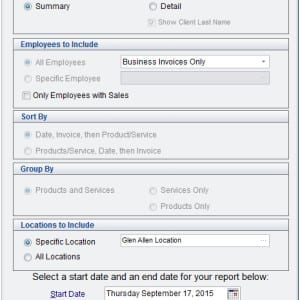 Employee Sales Summary _Detail Report