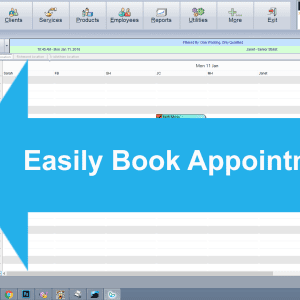 Easily book appointments