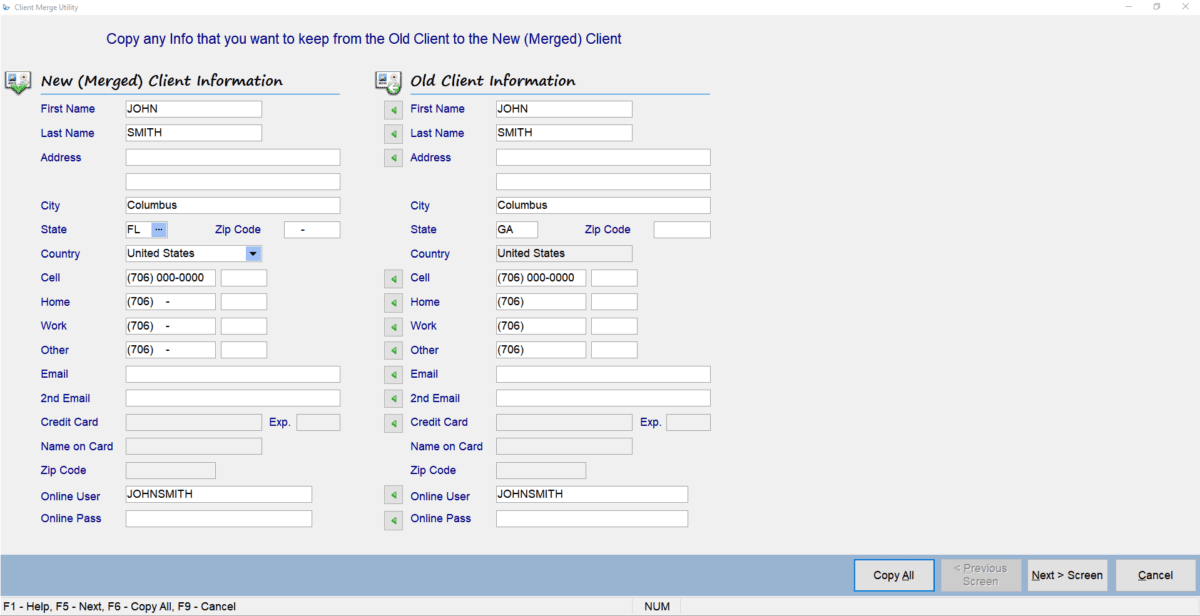 How to merge duplicate clients | Insight Software
